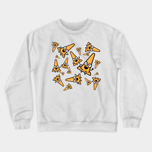 Friendly Neighborhood Cone pattern Crewneck Sweatshirt by hoddynoddy